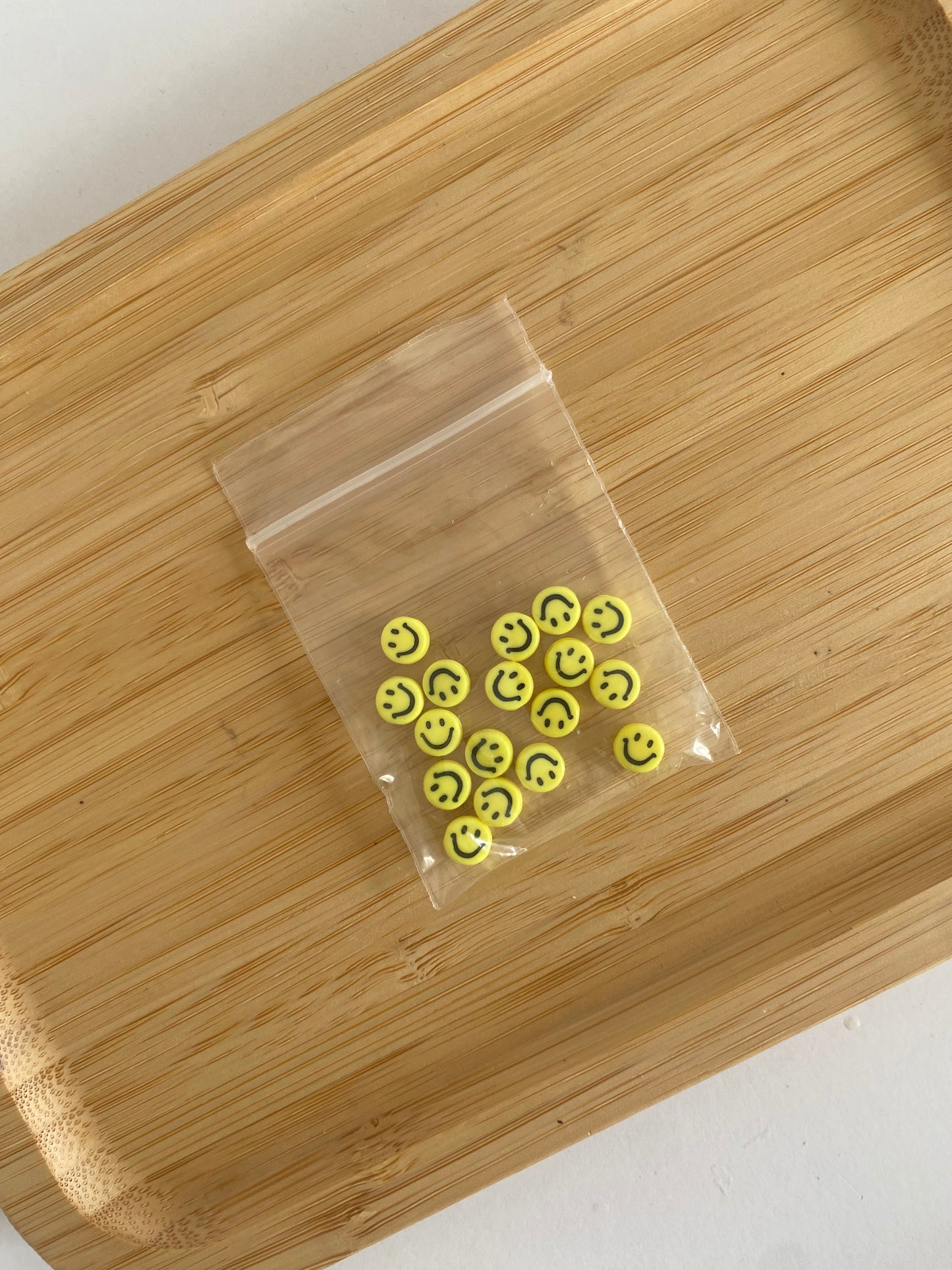 Yellow Smiley Face Beads!