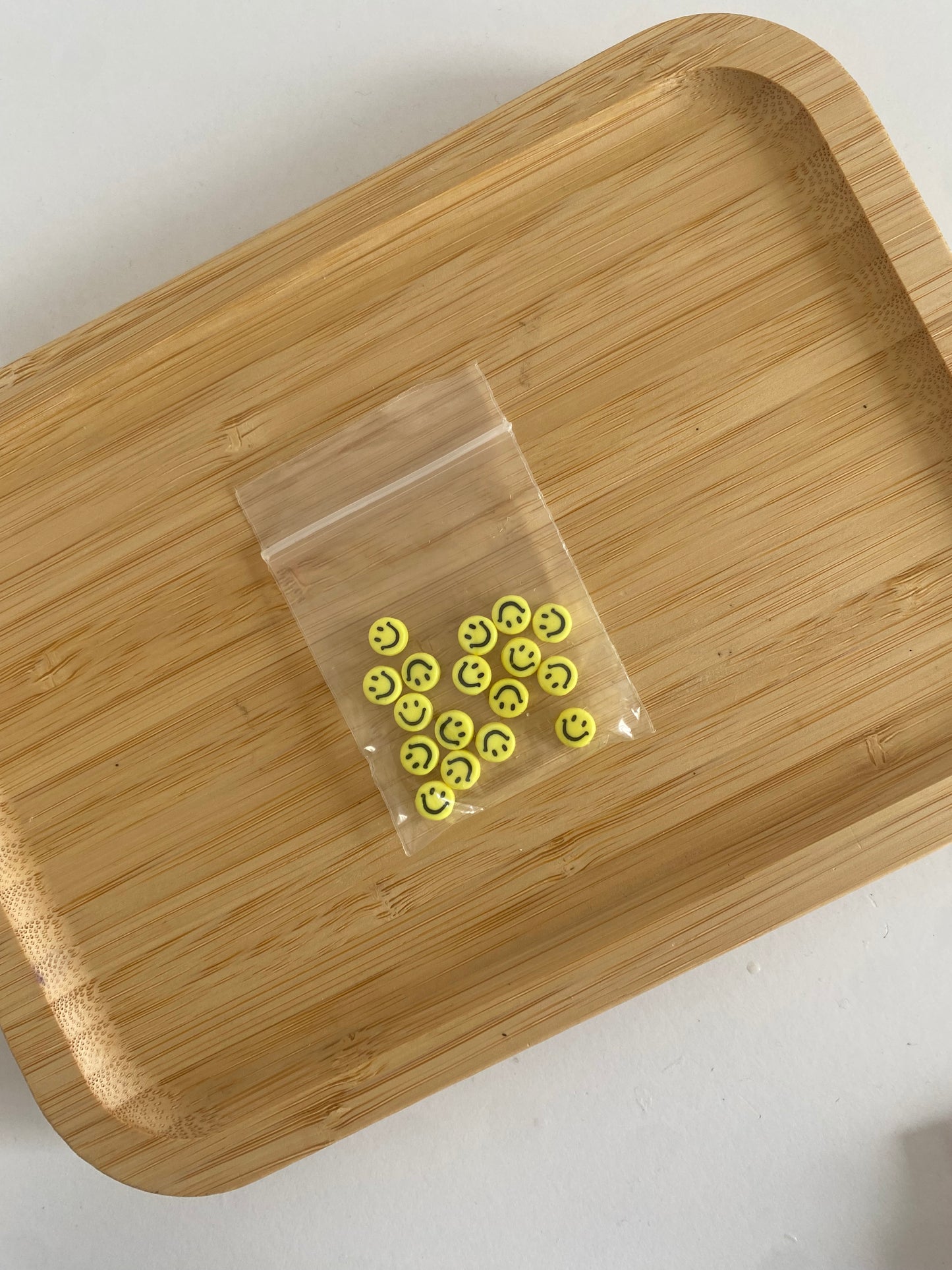 Yellow Smiley Face Beads!