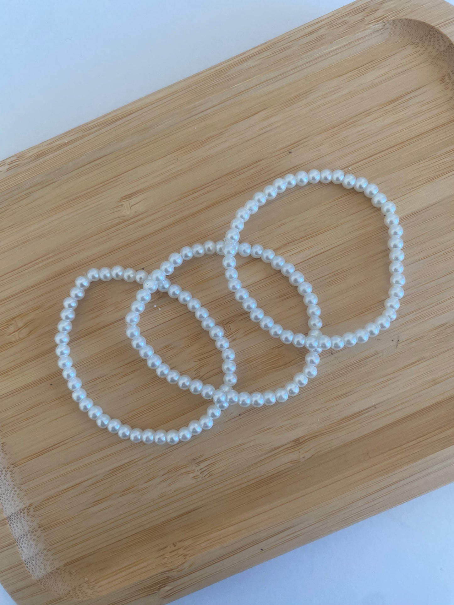 Beaded Pearl bracelets