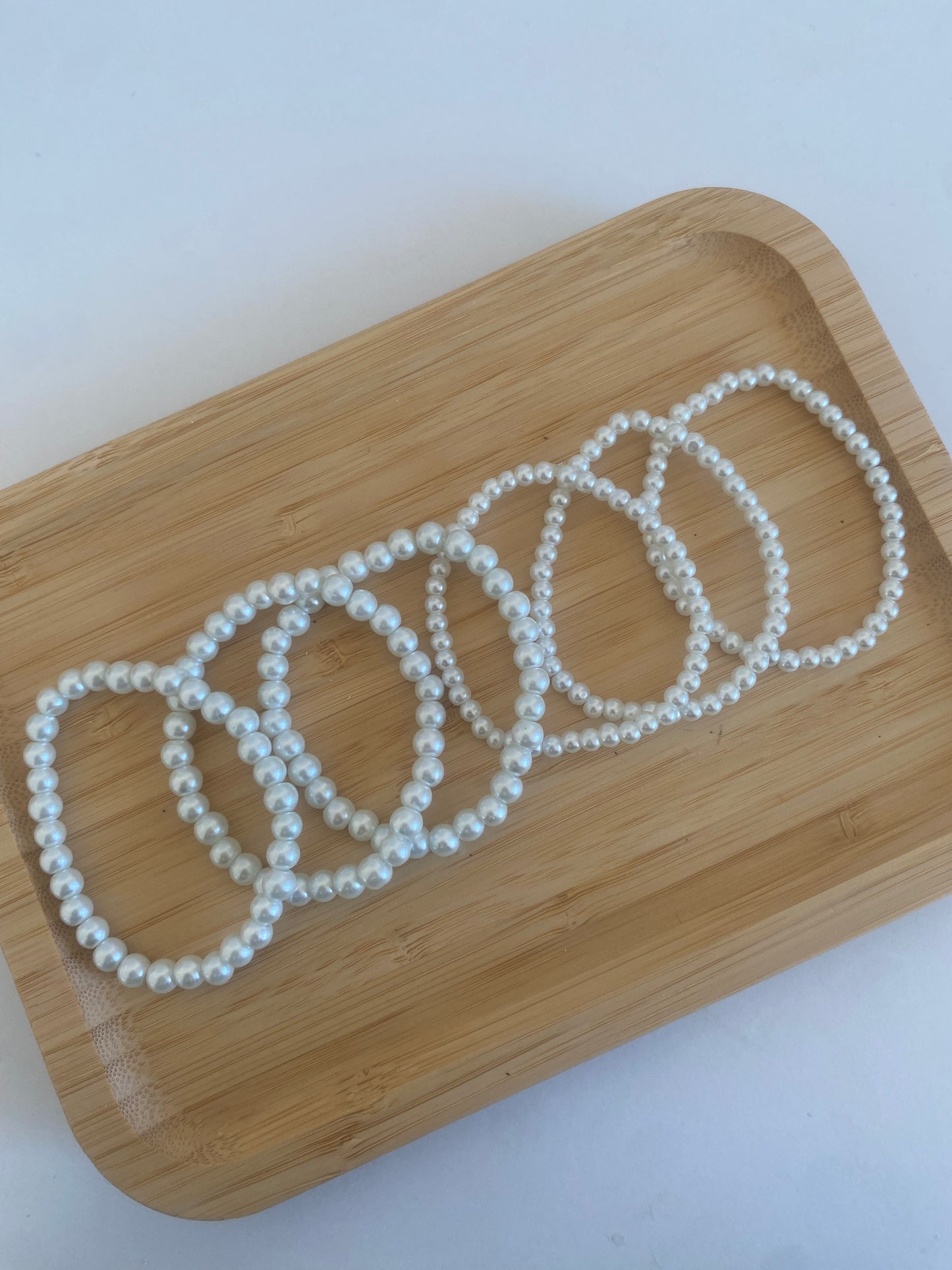Beaded Pearl bracelets