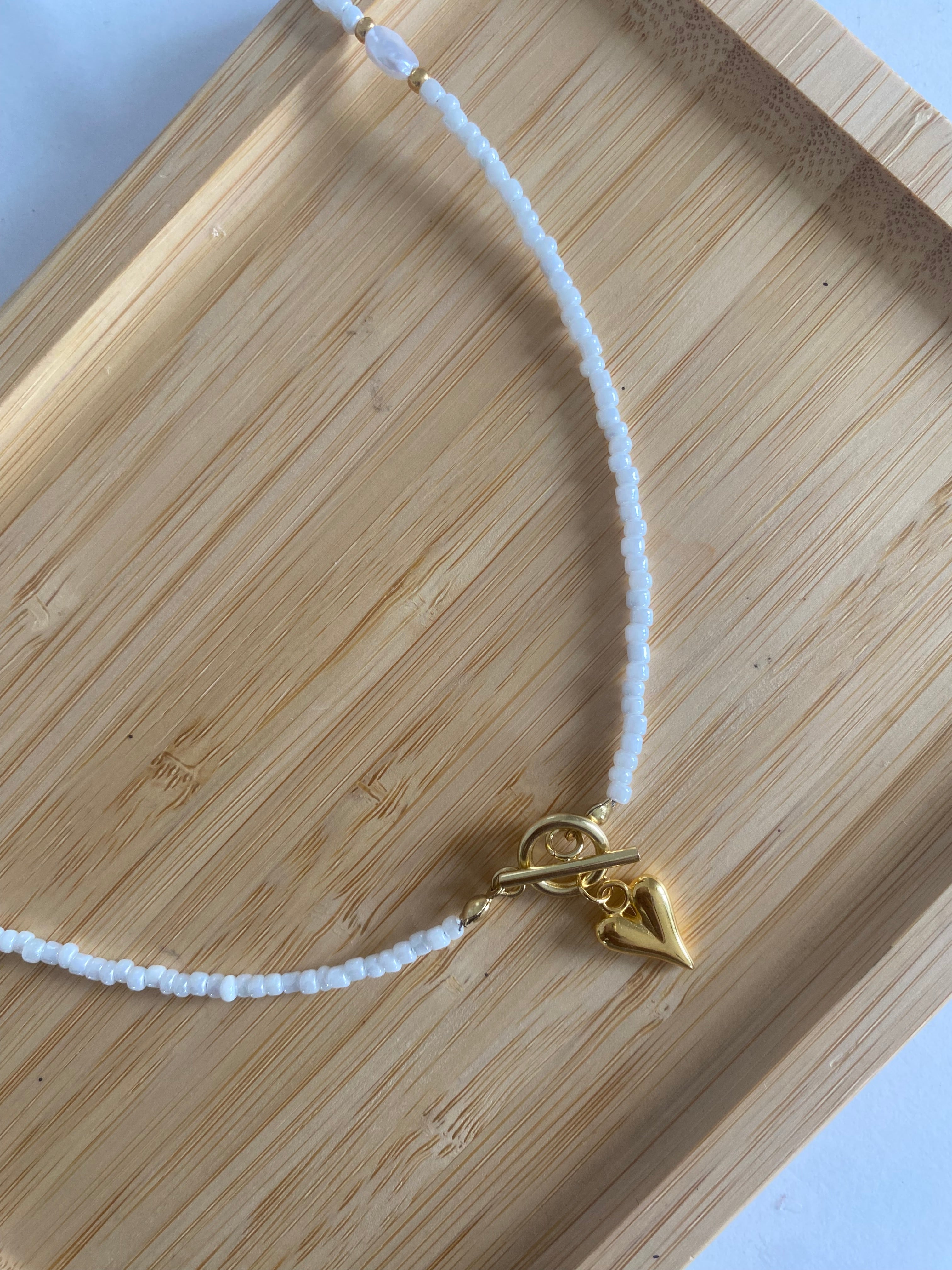 Heart of Gold Necklace!