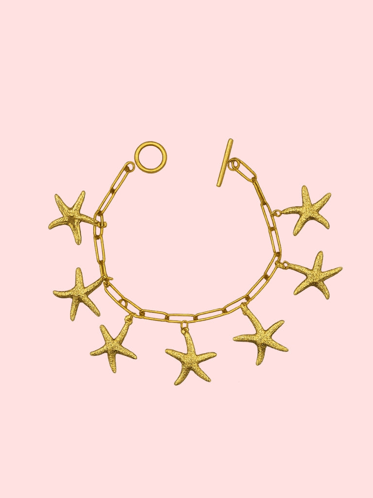 Sea Jewel Charm Bracelet!