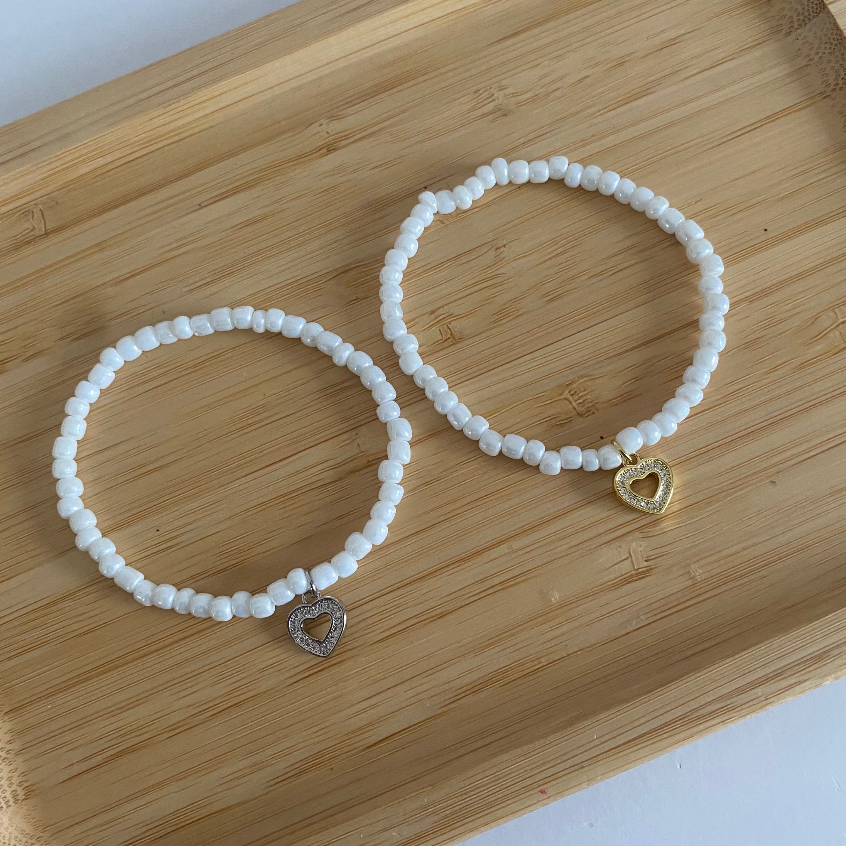 Spring Heart Bracelet!