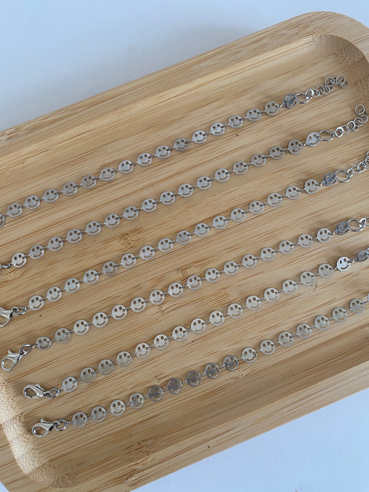 Silver Smiley Bracelet!