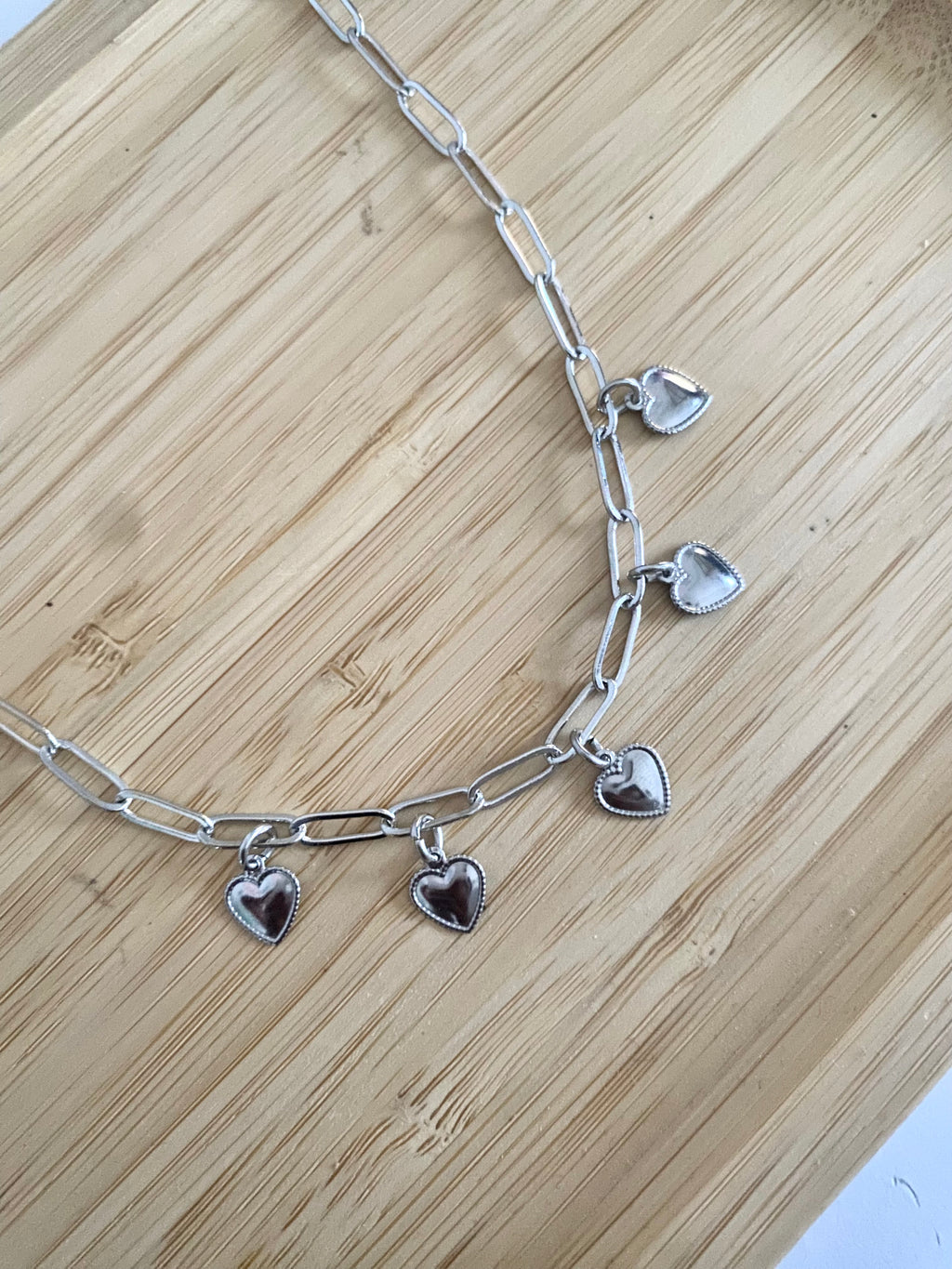 Silver Aurelia Charm Necklace!