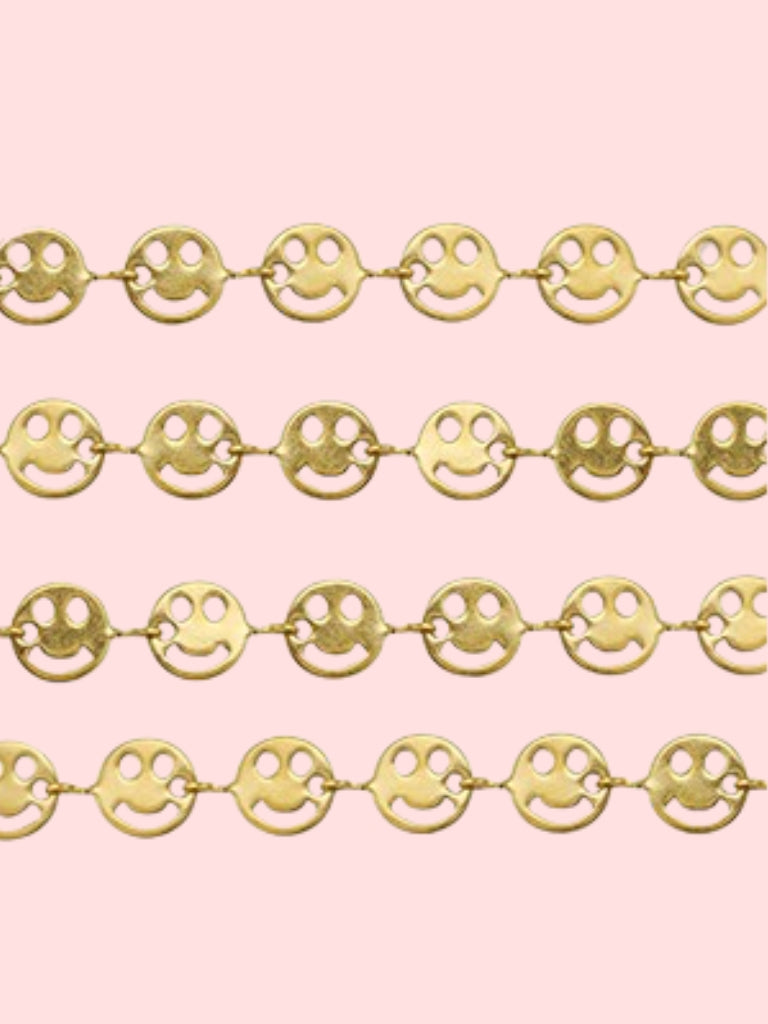 Gold Smiley Bracelet!