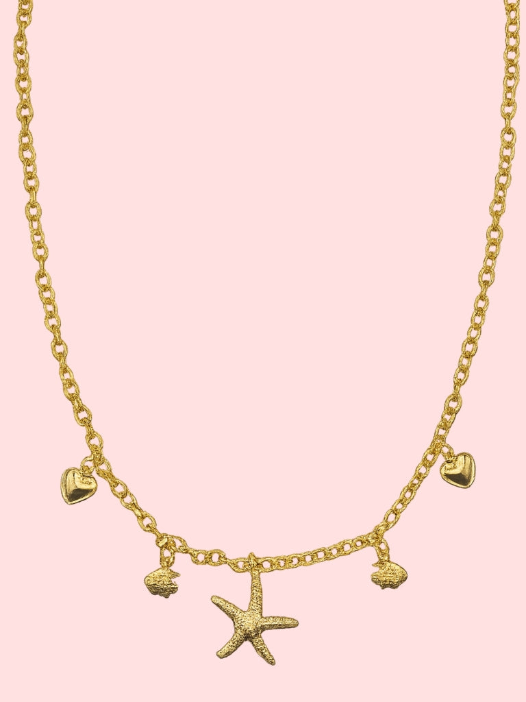 Beachy Charm Necklaces!