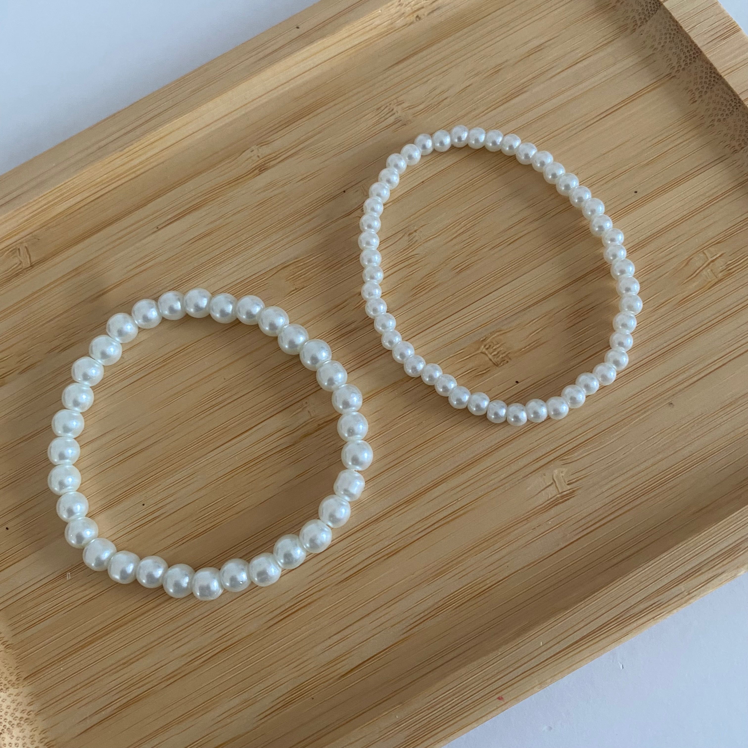 Glass Pearl bracelets