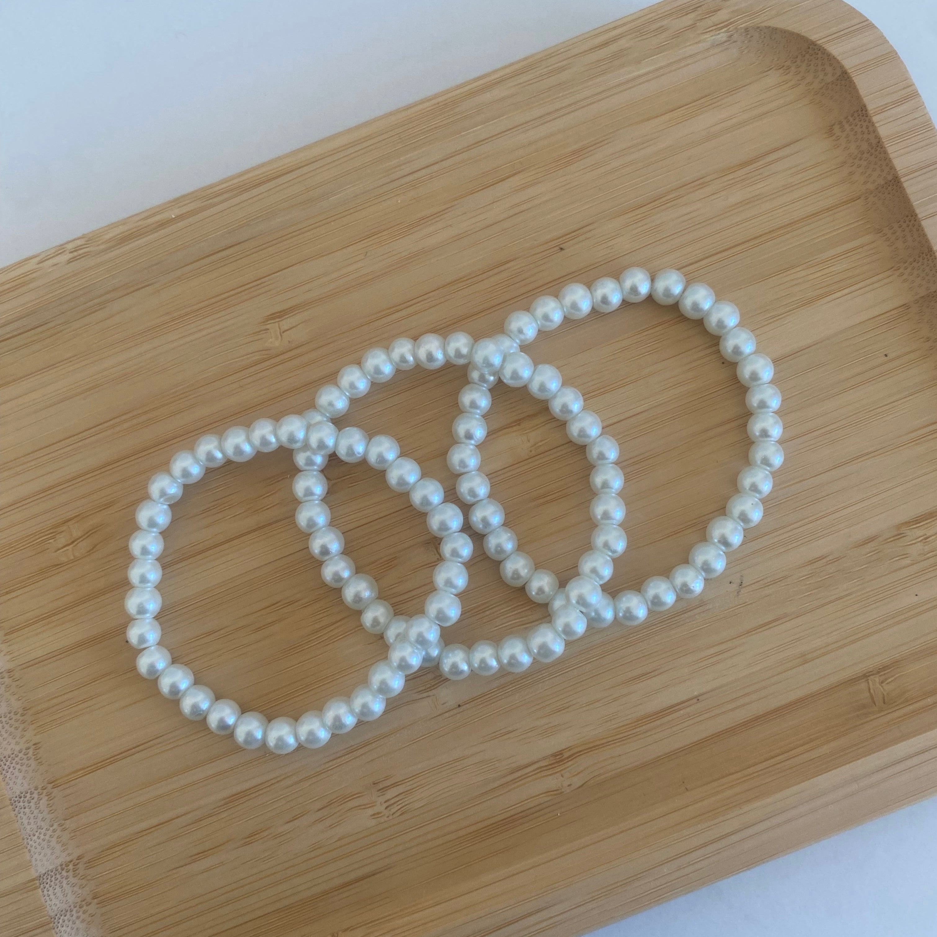 Glass Pearl bracelets