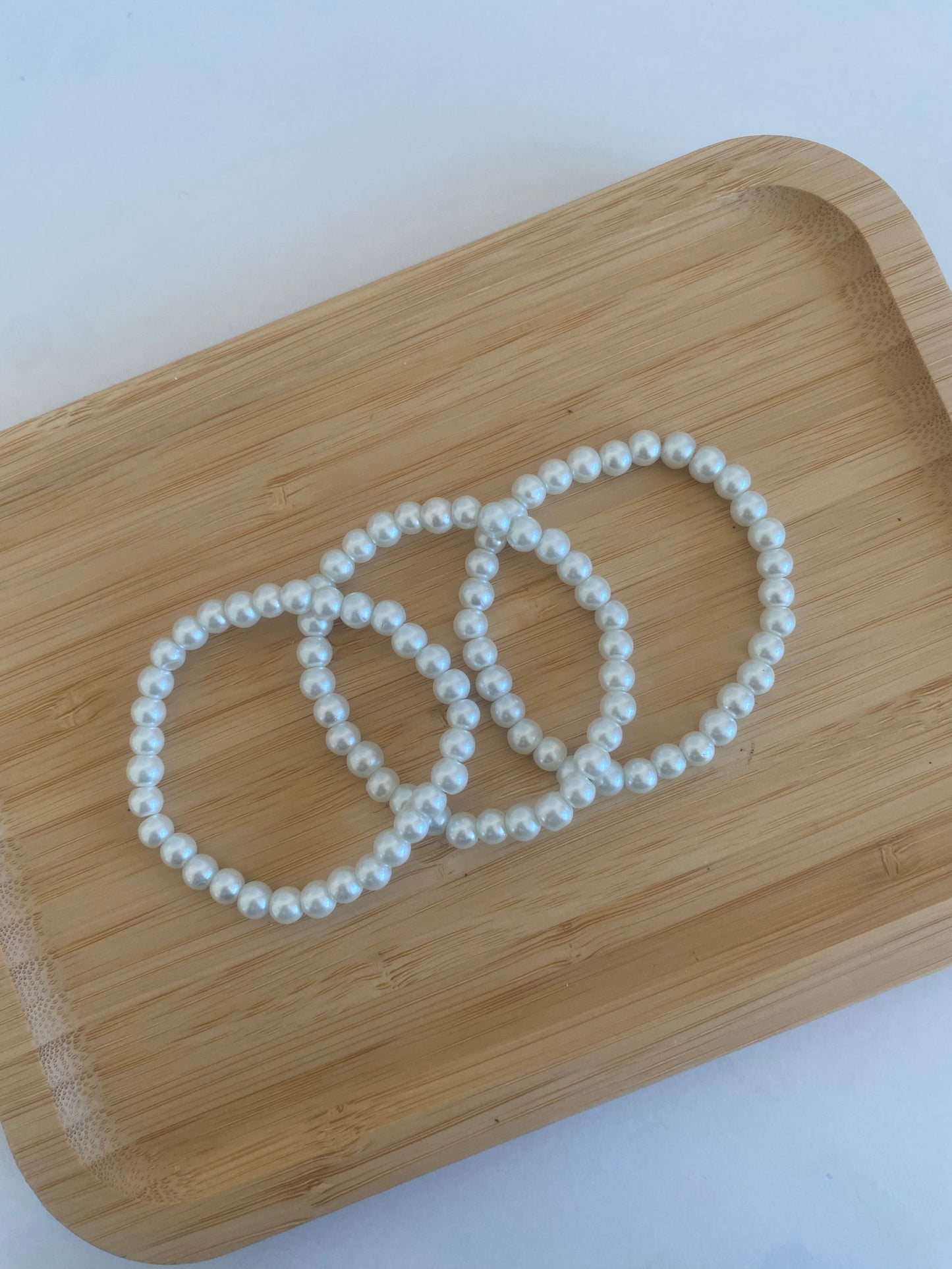 Beaded Pearl bracelets