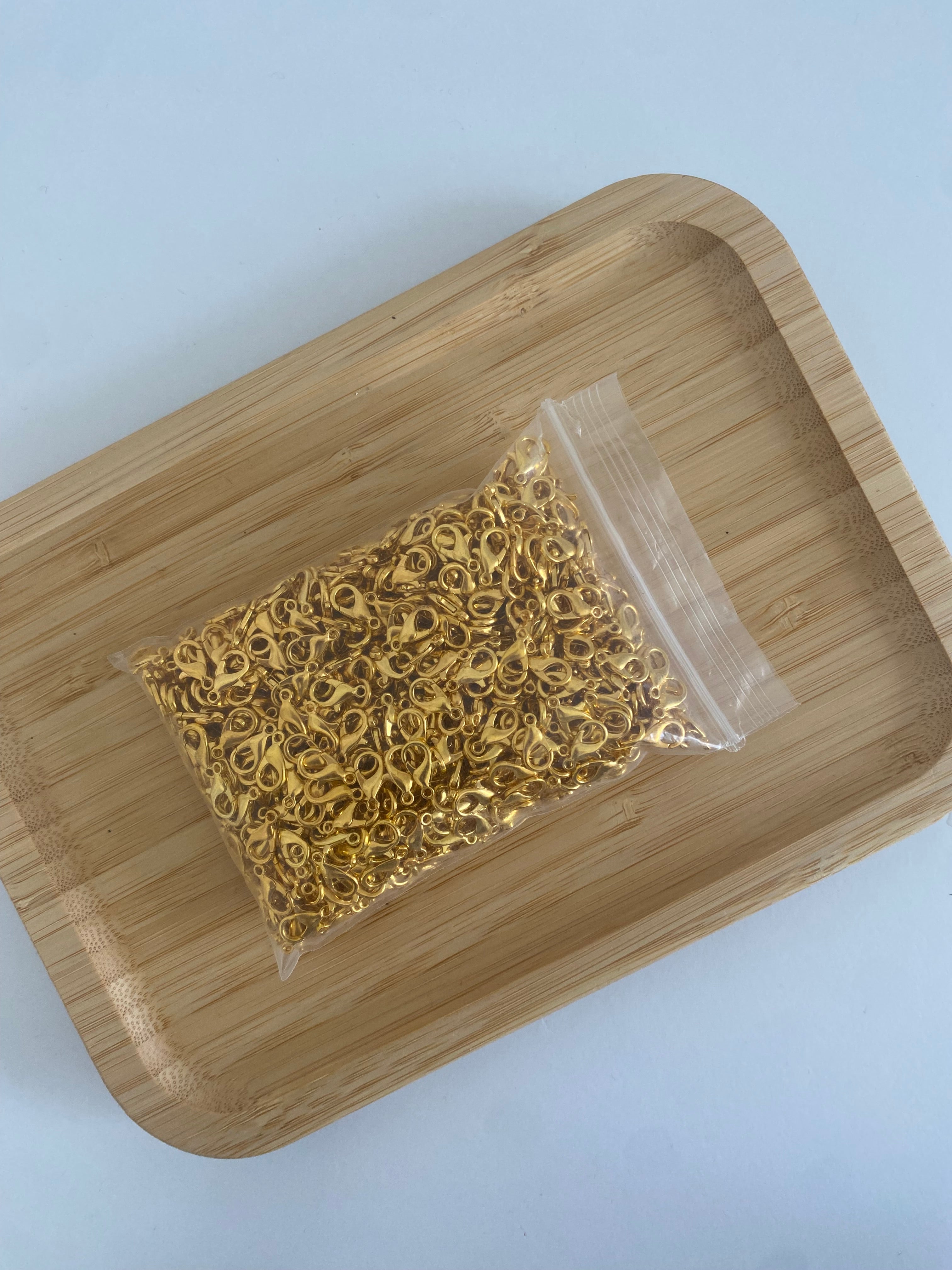 1000 Bulk Gold Lobster Clasps!