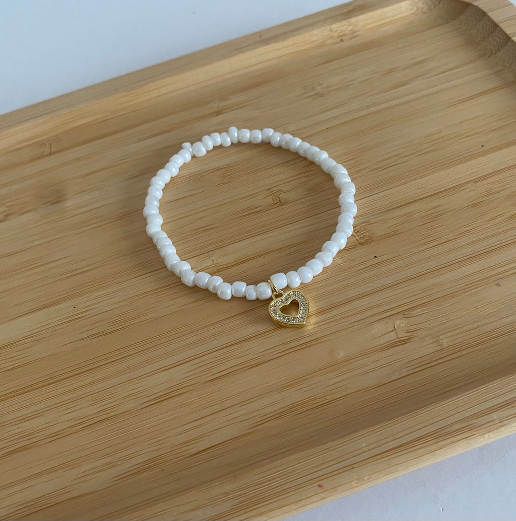 Spring Heart Bracelet!