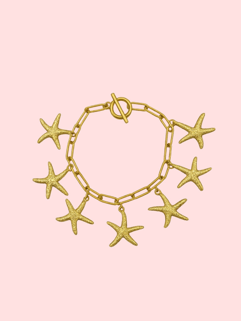 Sea Jewel Charm Bracelet!