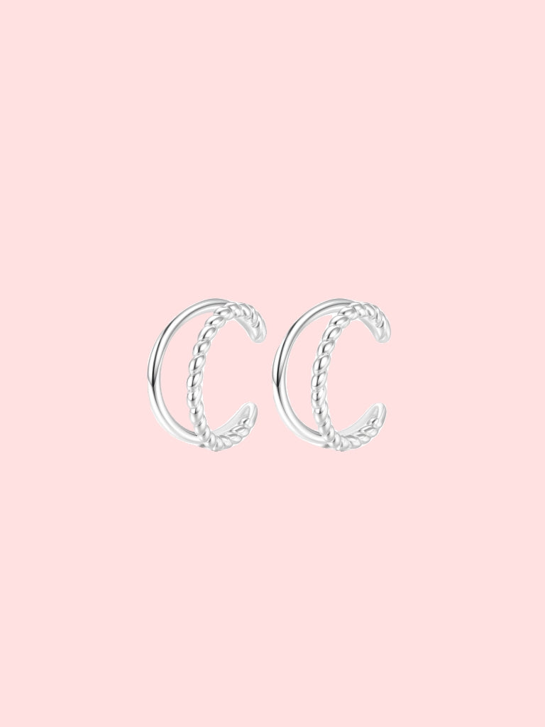 Twisted Double Loop Ear Cuff!