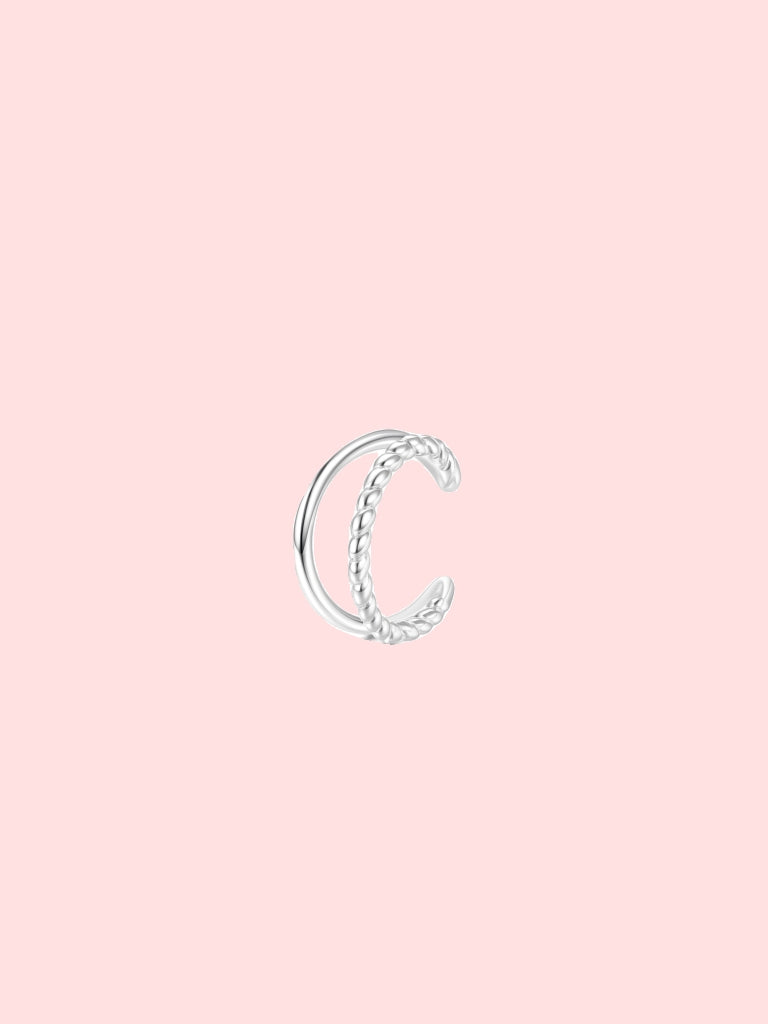 Twisted Double Loop Ear Cuff!