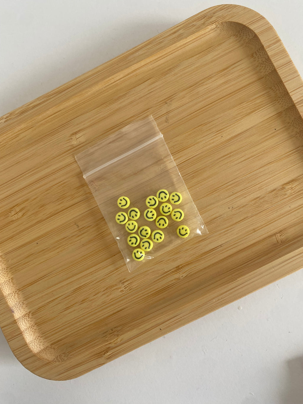 Yellow Smiley Face Beads!