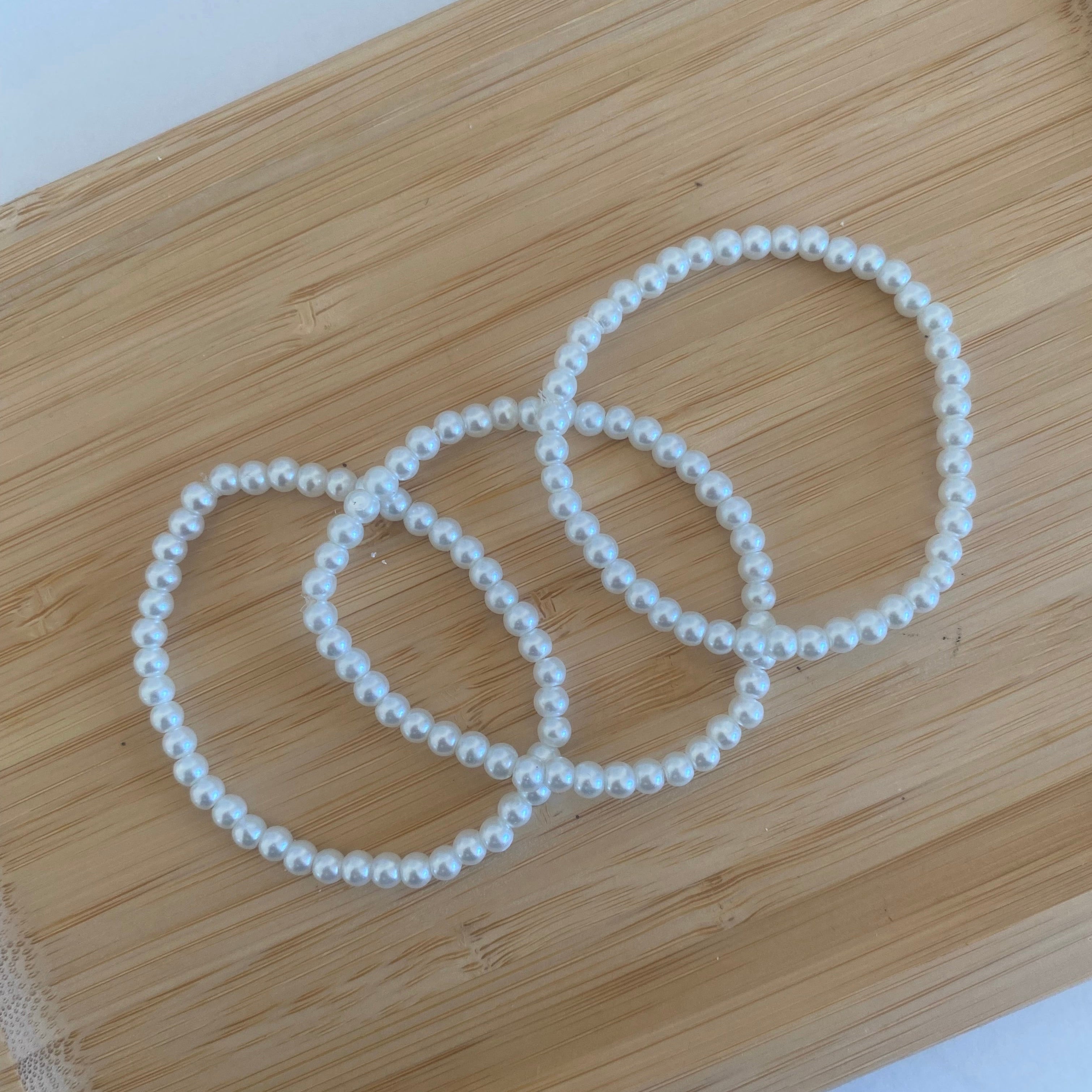 Glass Pearl bracelets