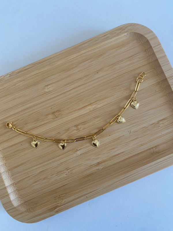 Gold Aurelia Charm Bracelet!