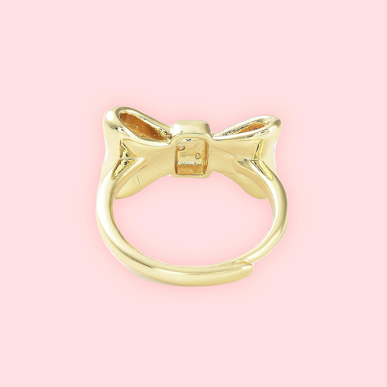 Gold Bow Knot Ring!