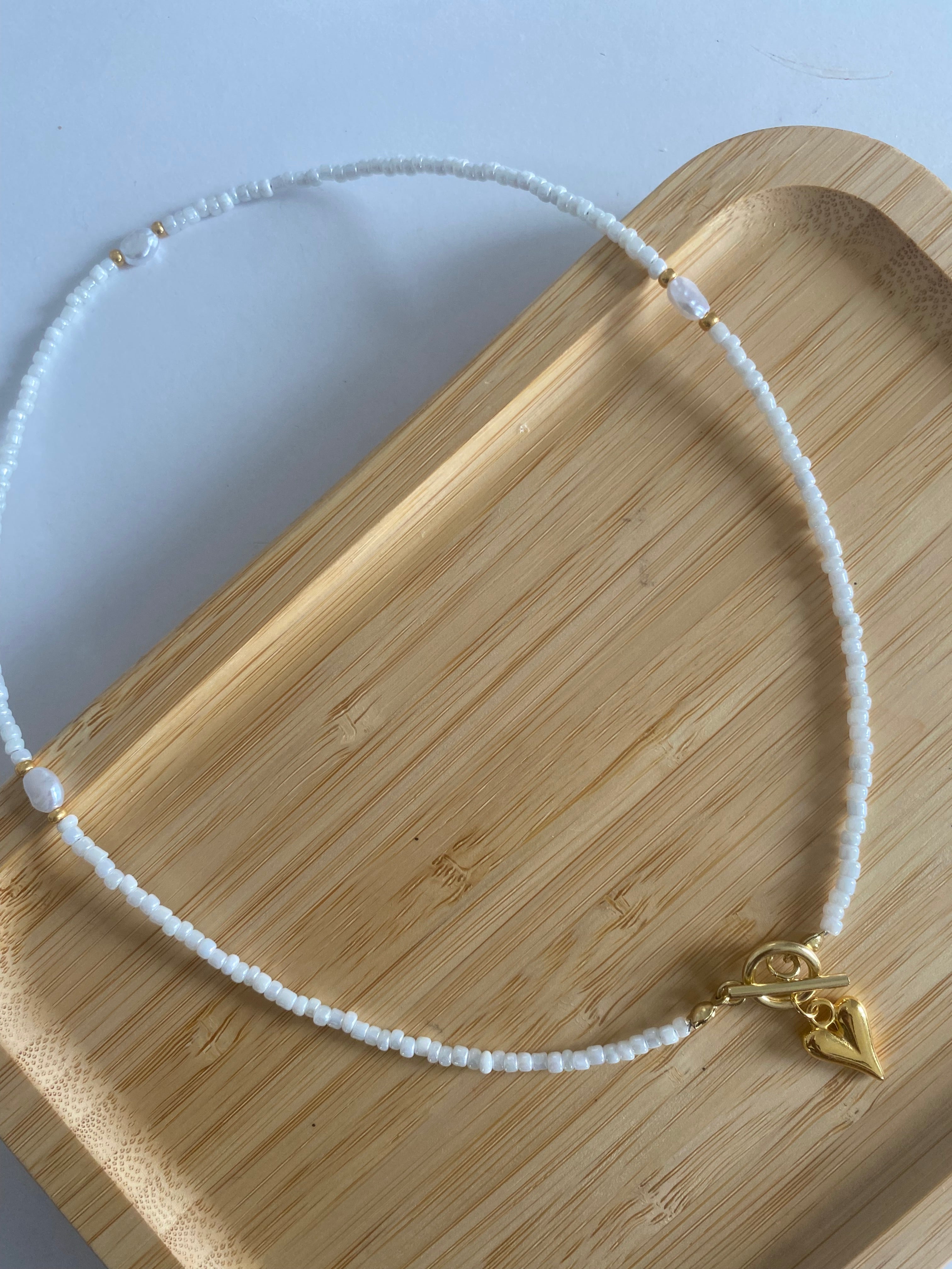 Heart of Gold Necklace!
