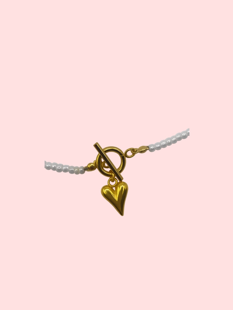 Heart of Gold Necklace!