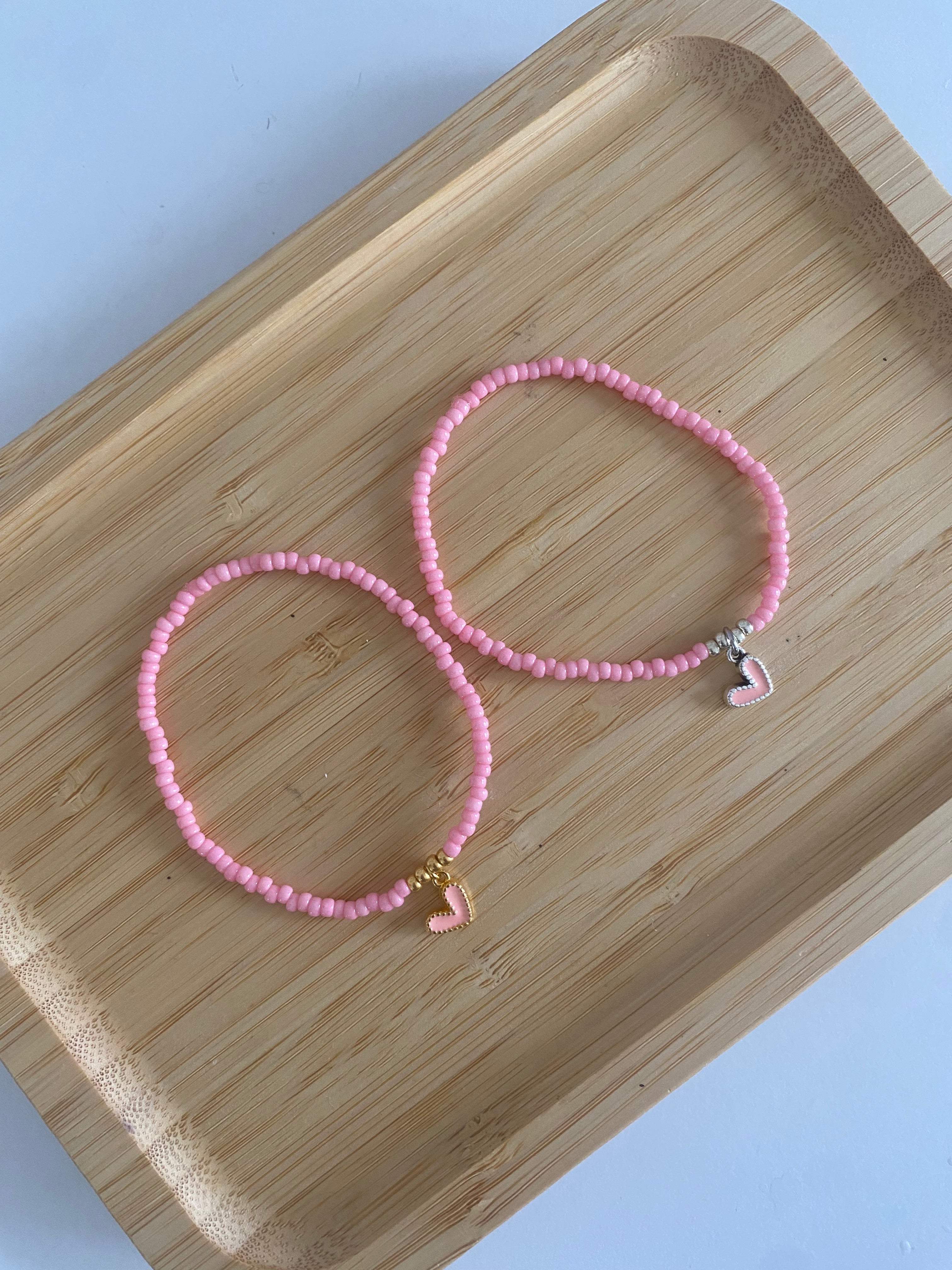 Sunset-Kissed Heart Bracelet!