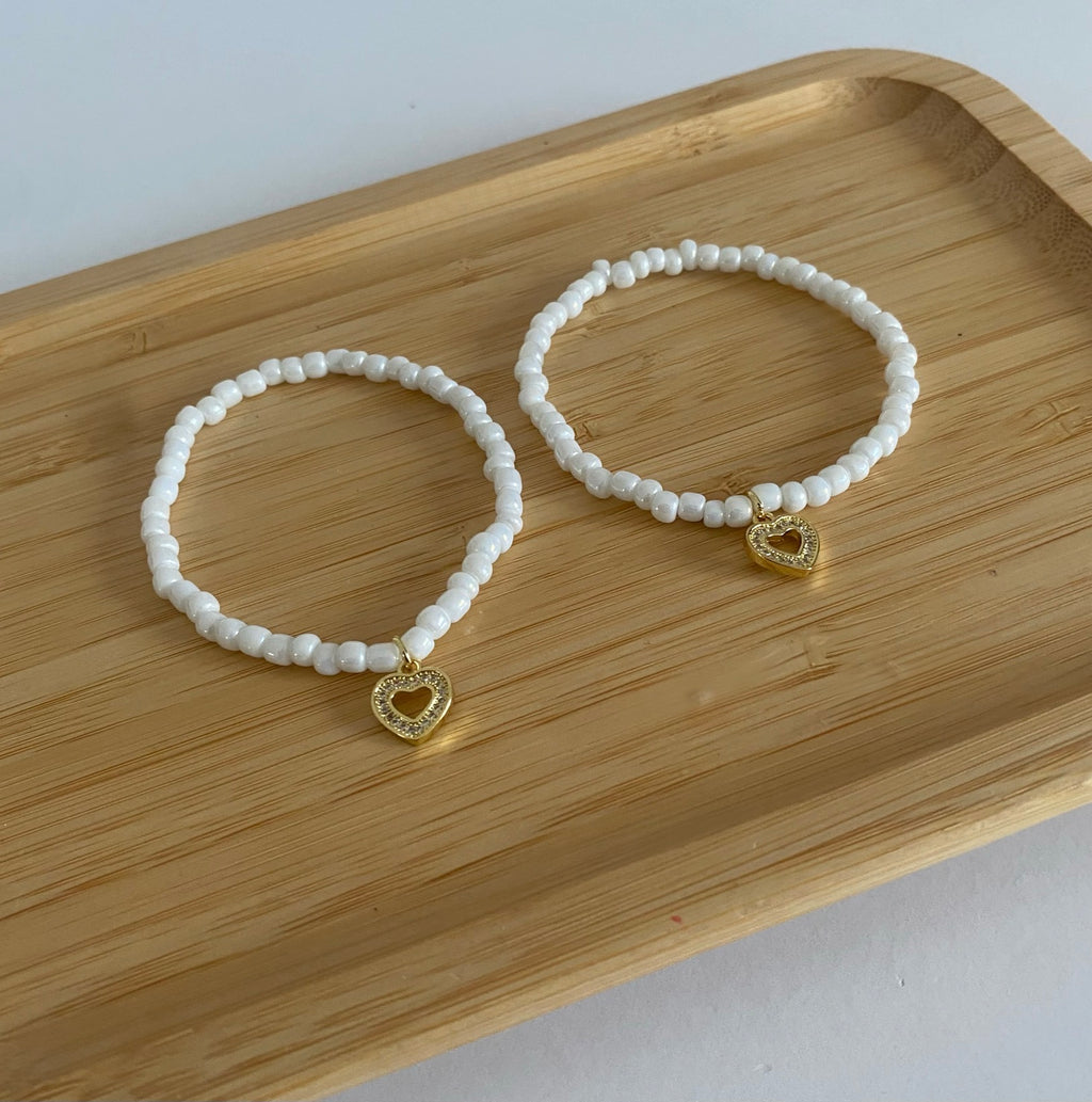 Spring Heart Bracelet!