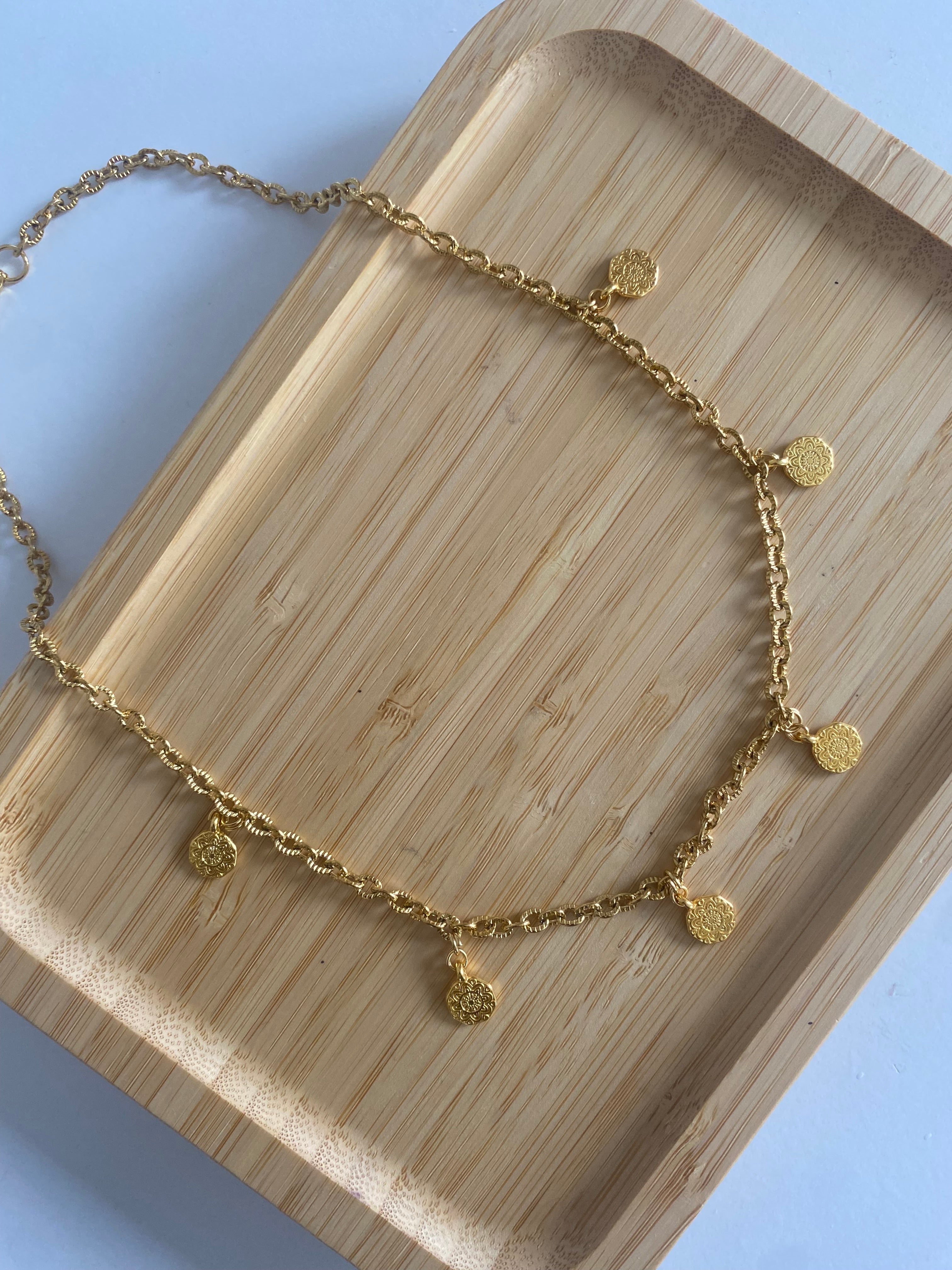 Coin Charm Necklace!
