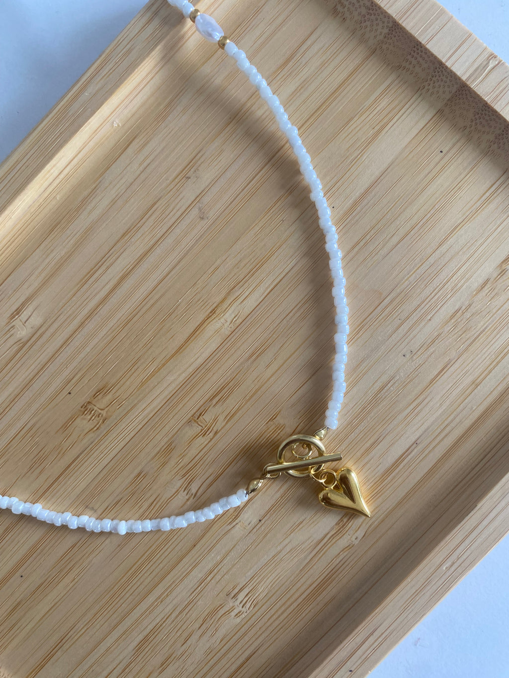 Heart of Gold Necklace!