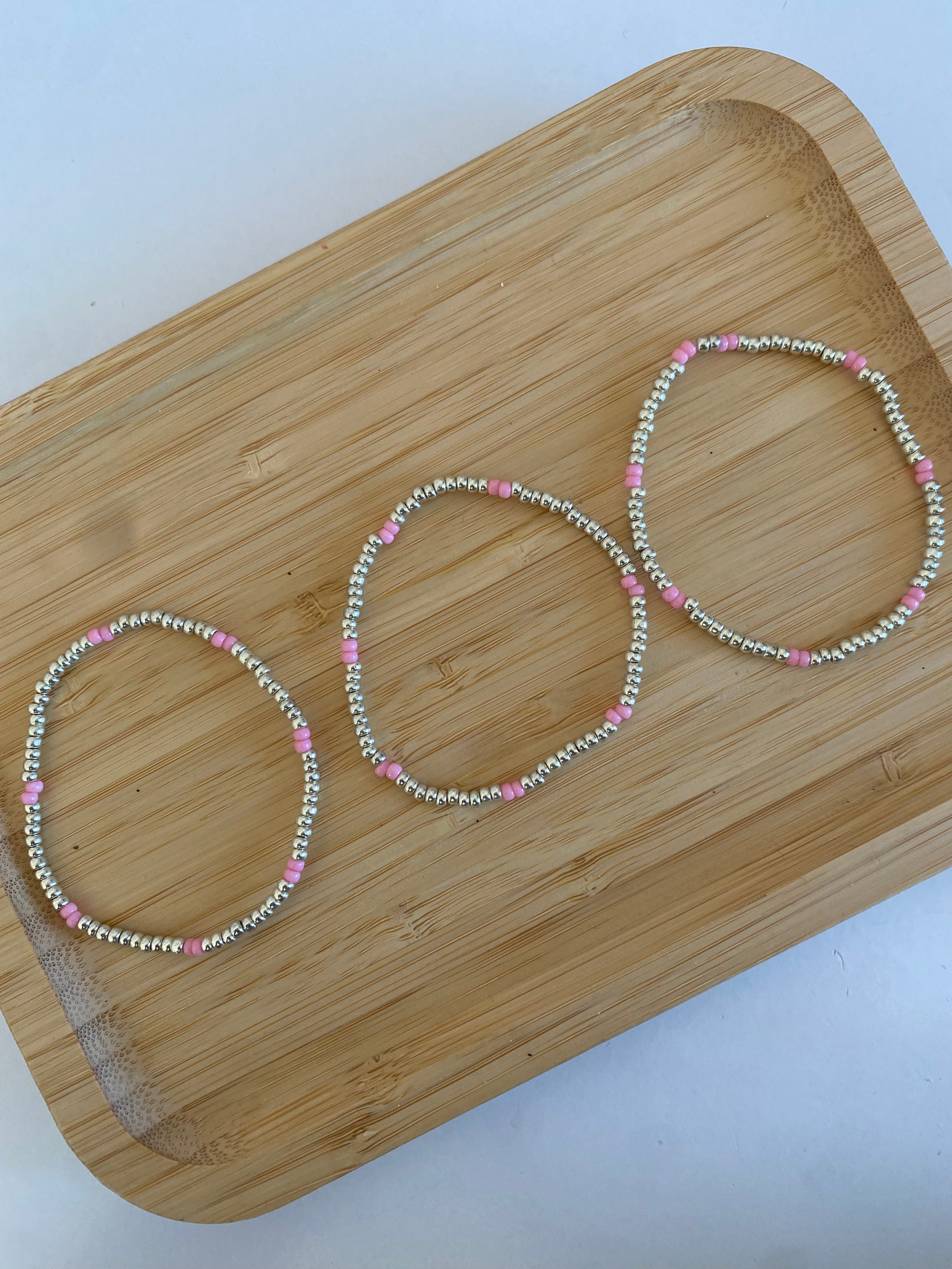 Silver Blush Pop Bracelet!