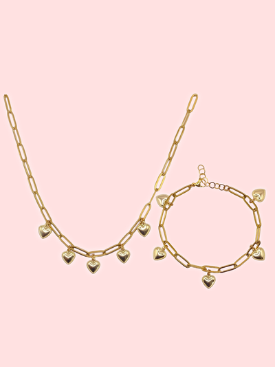 Gold Aurelia Charm Set