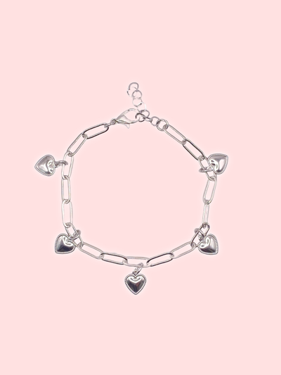 Silver Aurelia Charm Bracelet